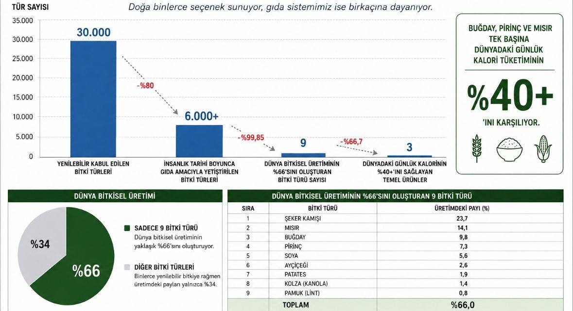 DOĞANIN UNUTULAN HAZİNELERİ VE GELECEĞİN GIDA İNOVASYONU